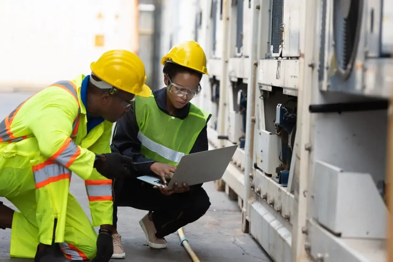 PrimeCool Tech engineers at work in Lagos
